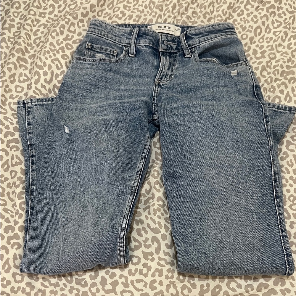 Hollister Light Blue Straight Leg Women's Jeans Never Worn but no tags